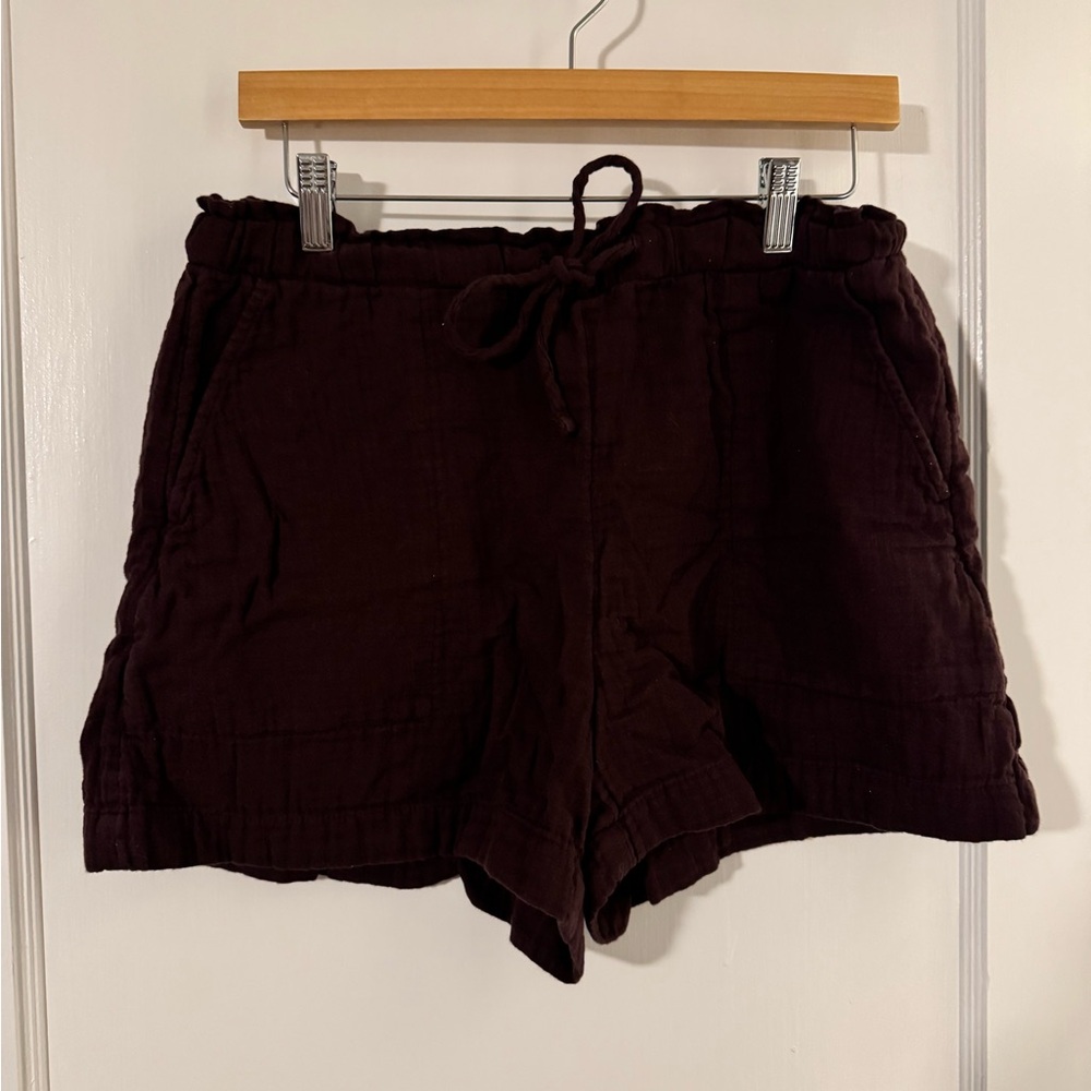 Gap Factory Women's Casual Gauze Brown Shorts